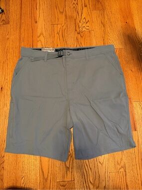 Men's Casual Light Gray Performance Shorts